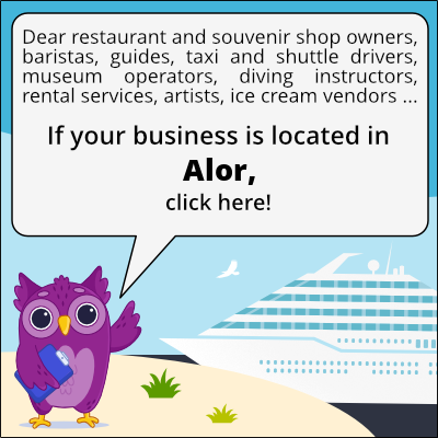 to business owners in Alor