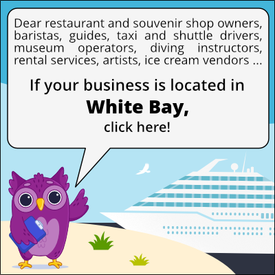 to business owners in White Bay